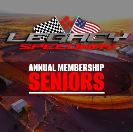 Legacy Speedway annual seniors membership