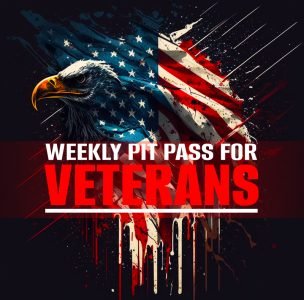 weekly pit pass for veterans