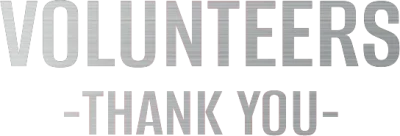 VOLUNTEERS THANK YOU